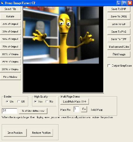 Image Viewer CP Pro ActiveX Control Screenshot